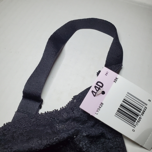 Lilyette Bra Black Sz 44D - Picture 2 of 6